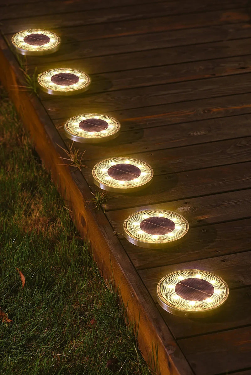 Luz Solar Subterrânea de Jardim